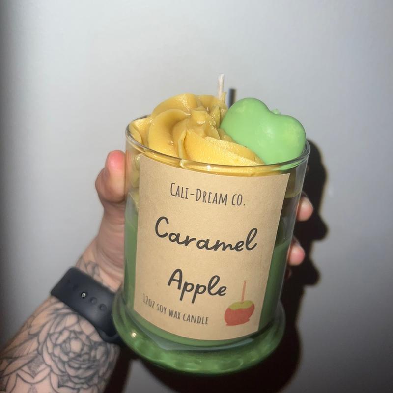 Caramel Apple Whipped Candle