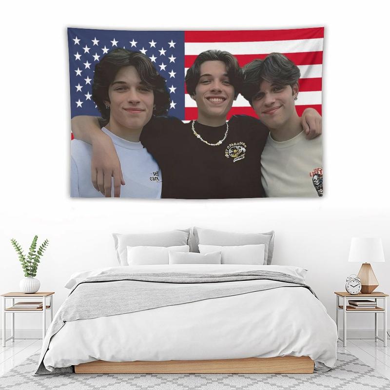 Sturniolo Band Triplets Tapestry Wall Art Decor – Perfect for Bedroom and Dorm Room