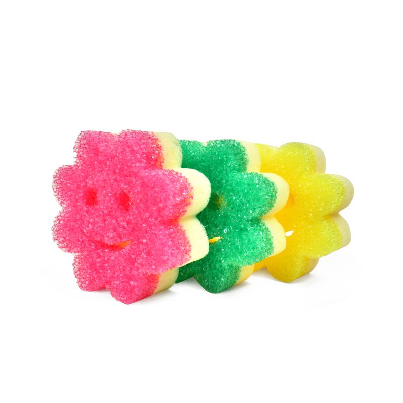 Scrub Mommy Sponges in Spring Shapes (3ct)