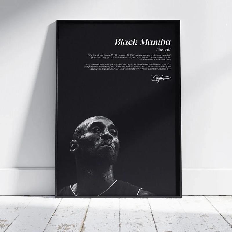 Motivational and Iconic Basketball Player Posters for Room Wall | Decor Artwork