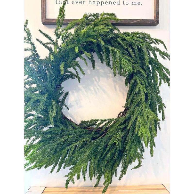 Norfolk Pine Wreath 12