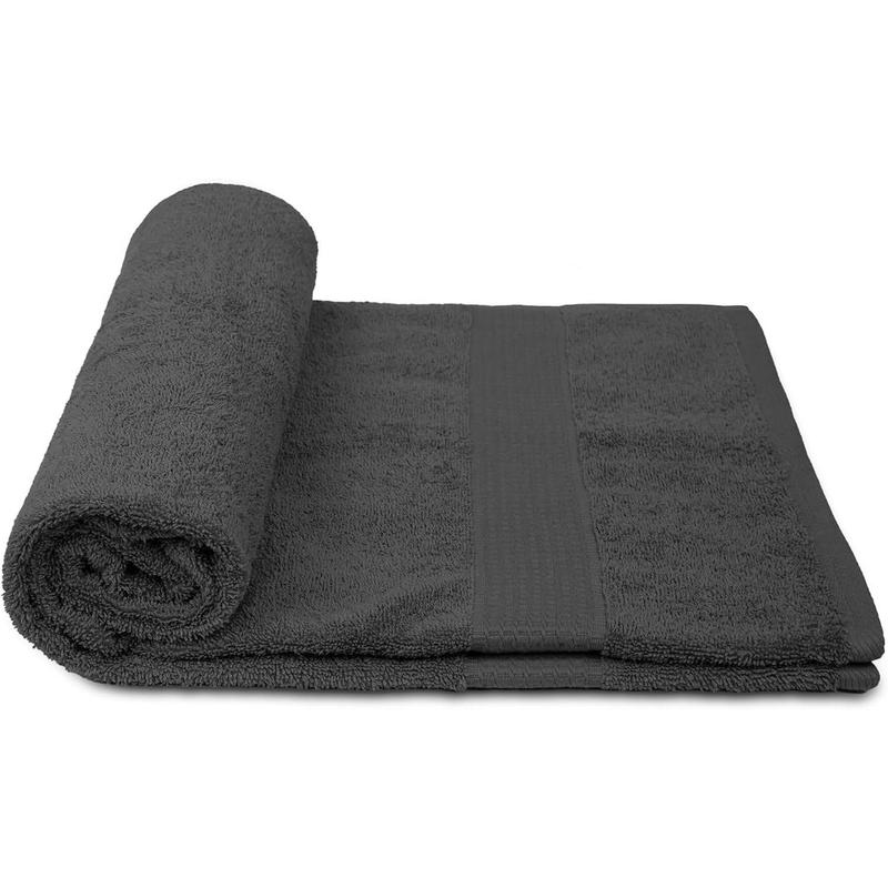 Premium Bath Towels Pack of 4,  Cotton Towels for Bathroom (30x60 Inches, Grey), Absorbent Bath Towels, Lightweight, Dry Quickly, Tailored for Your Everyday Needs