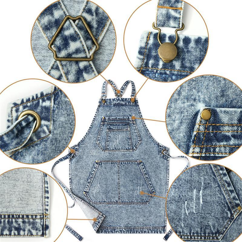 Denim Apron, Hair Drying Cape, Hair Drying Cape for Women and Men, Heatless Styling Tools for Home & Salon Use