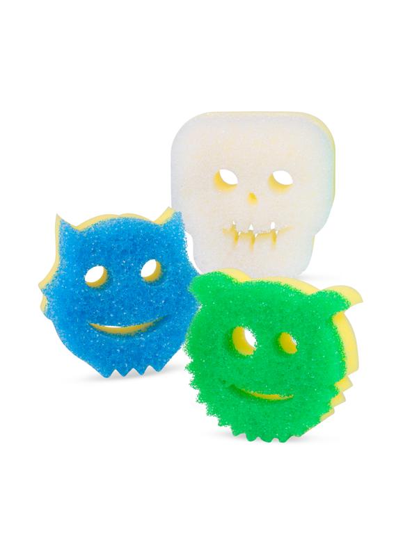 Scrub Mommy Dual-sided  Sponges Halloween Shapes 2023