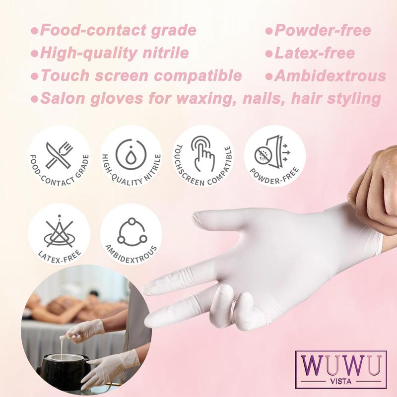 Disposable Gloves, 1 Pairs 30 Pairs Non-slip Gloves, Individually Packaged Food Grade Latex Gloves, Household Cleaning Supplies for Home Kitchen