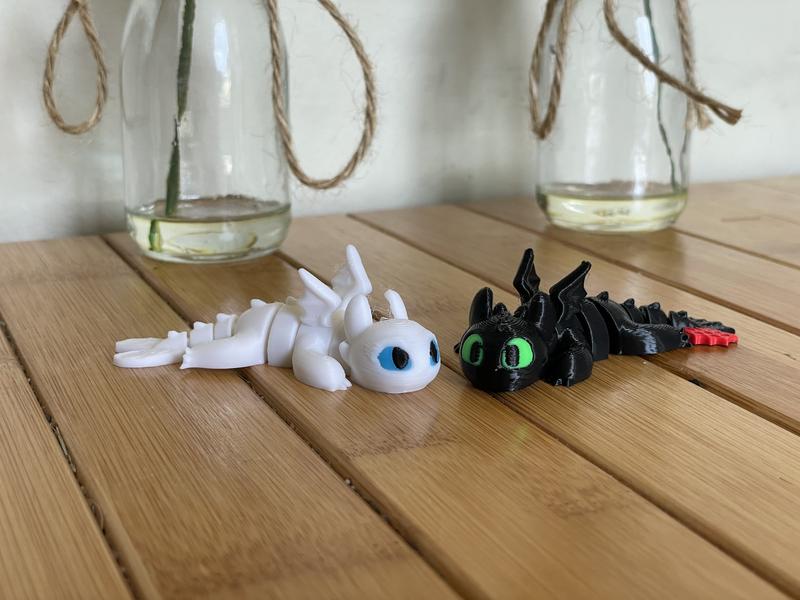 3D Printed Mini Flexi Decor Figurines