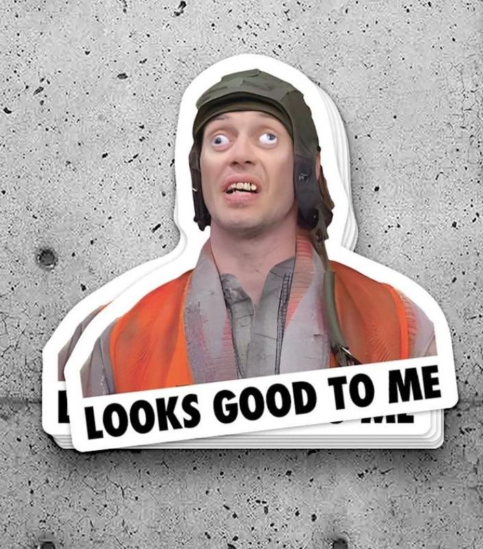 Looks Good To Me Meme Sticker, Hard Hat Stickers, Lineman Sticker, Hard Hat Stickers For Men