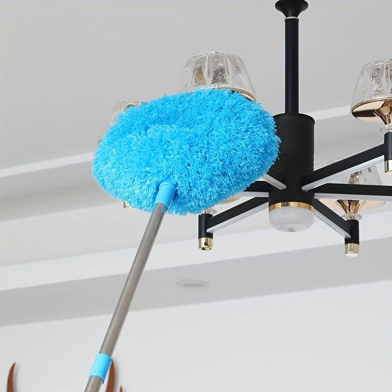 1pc, Dust Removal Brush, Removable And Washable Microfiber Ceiling And Fan Duster, Ceiling Fan Duster For High Ceilings, Fans, Furniture, Car