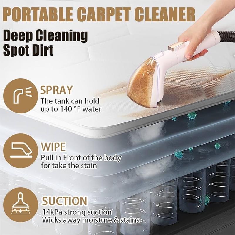 Spot Cleaner For Carpet Couch & Upholstery  14kpa Power... Carpet Cleaner Pro