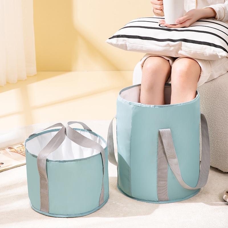 Portable Foot Bath Tub, Foldable Foot Bath Tub with Handle, Foot Bath Basin for Home, Travel, Hotel