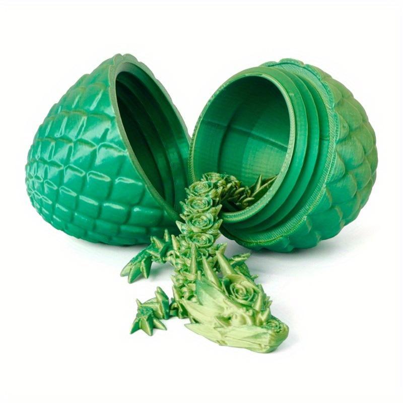 3D Printed Dragon Egg Set, 2 Counts set Creative Cool Dragon Egg Set, Room Decoration, Car Decoration, Valentine's Day Gift, New Year Decoration Gift