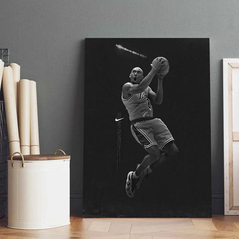 Motivational and Iconic Basketball Player Posters for Room Wall | Decor Artwork