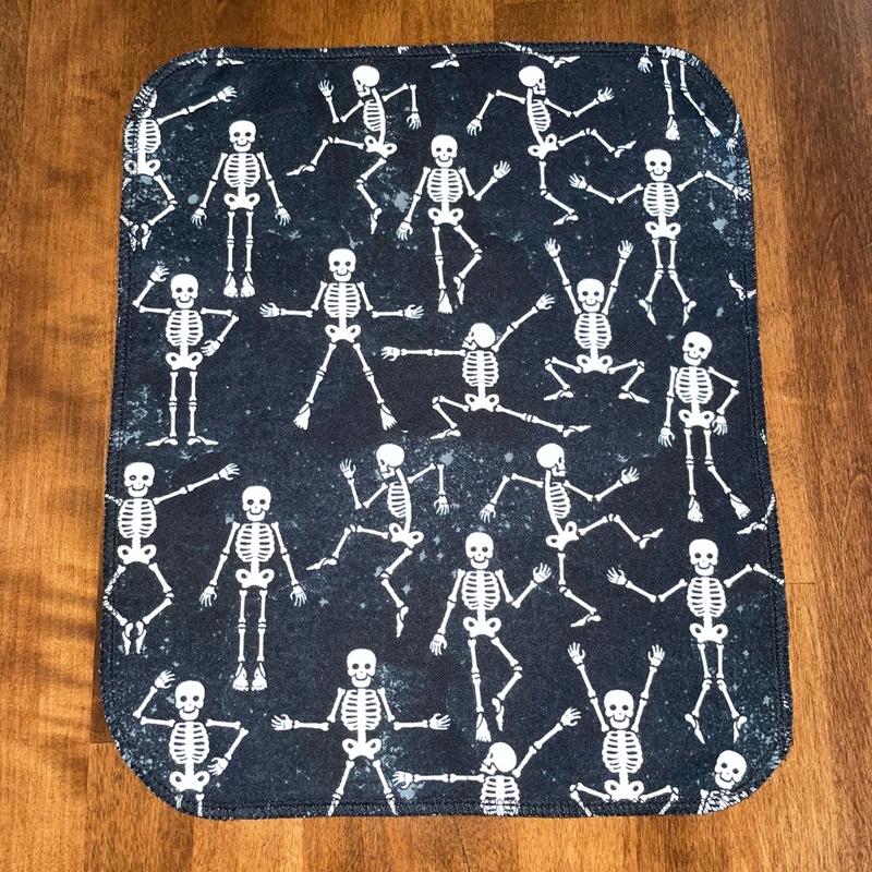 Halloween 6 Pack - Eco-Friendly Kitchen Paper Towel Replacement Cotton Flannel