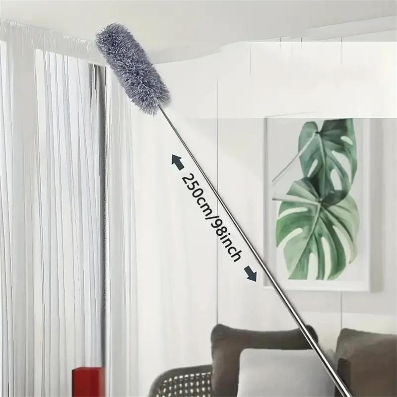 Long Handle Floor Duster, Household Cleaning Tool, Multifunctional Cleaning Brush for Ceiling, Wall, Furniture, Home Care Supplies