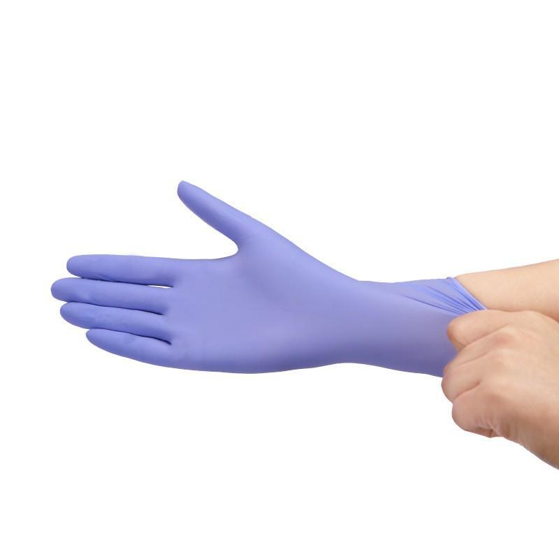 Disposable Cleaning Gloves, Waterproof & Anti-static Nitrile Gloves, Household Cleaning Supplies for Kitchen, Cleaning, Tattooing, Hair Dyeing