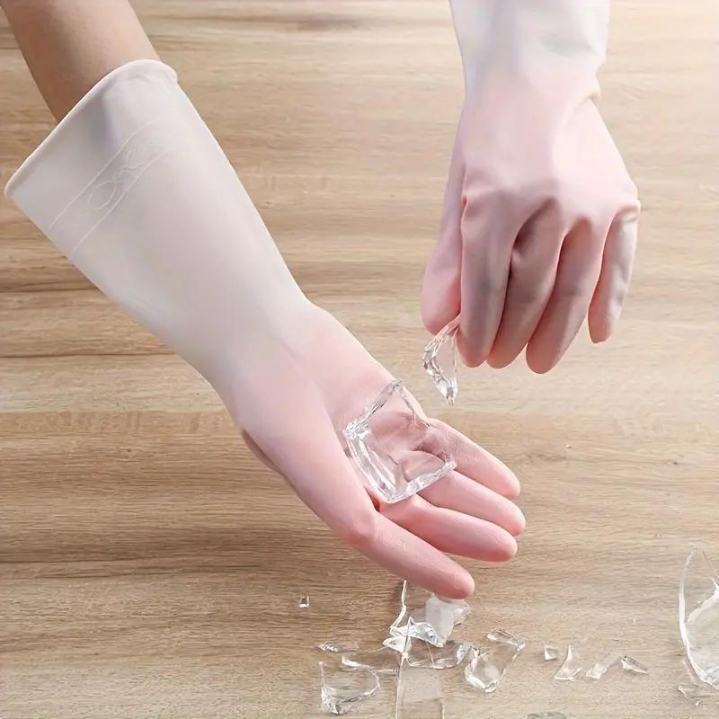 Kitchen Cleaning Gloves (3 Pairs), Non-slip Waterproof Dishwashing Gloves, Durable Laundry Gloves, Cleaning Supplies, Household Cleaning Tools