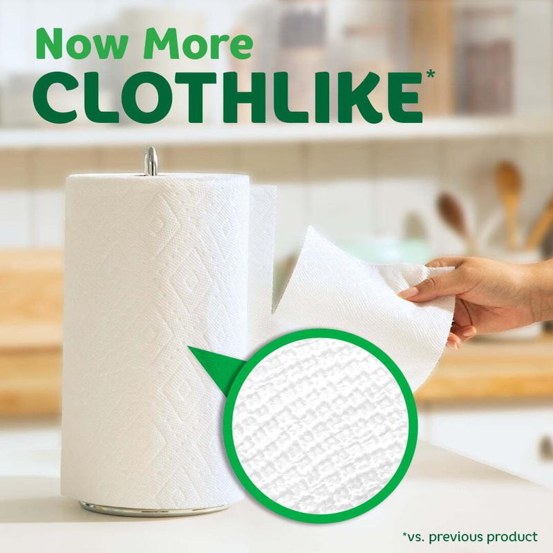 Select-a-Size White Paper Towels - 6 Triple Rolls - Toilet, Wipes