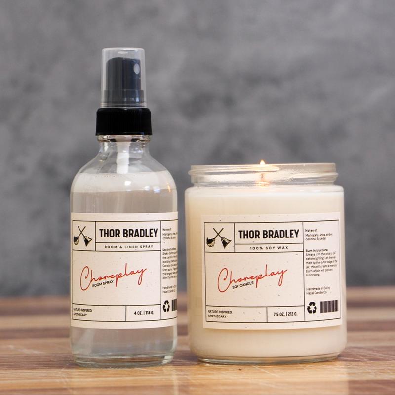 Thor's Bundles - Buy all 3 and save big! Soy candle gift set, Room & linen spray set