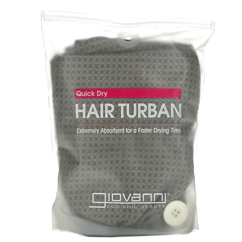 Giovanni Quick Dry Hair Turban, 1 Hair Turban