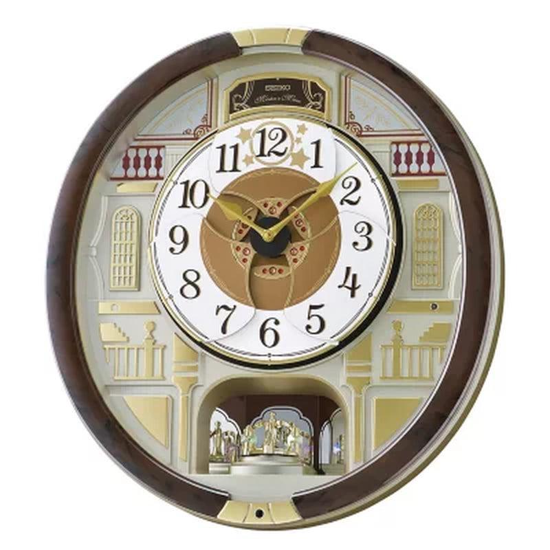 Chirstmas Melodies in Motion 2024 Musical Wall Clock, Limited Edition Quartz Movement Exclusive Decor Box