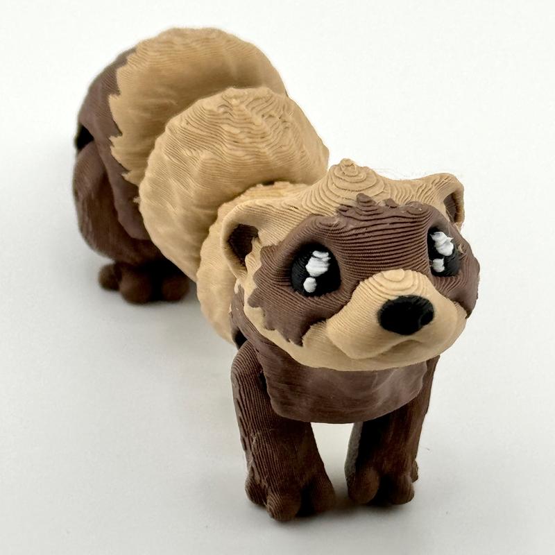 Slicemeh - 3D Printed Mini Ferret by MatMire Makes