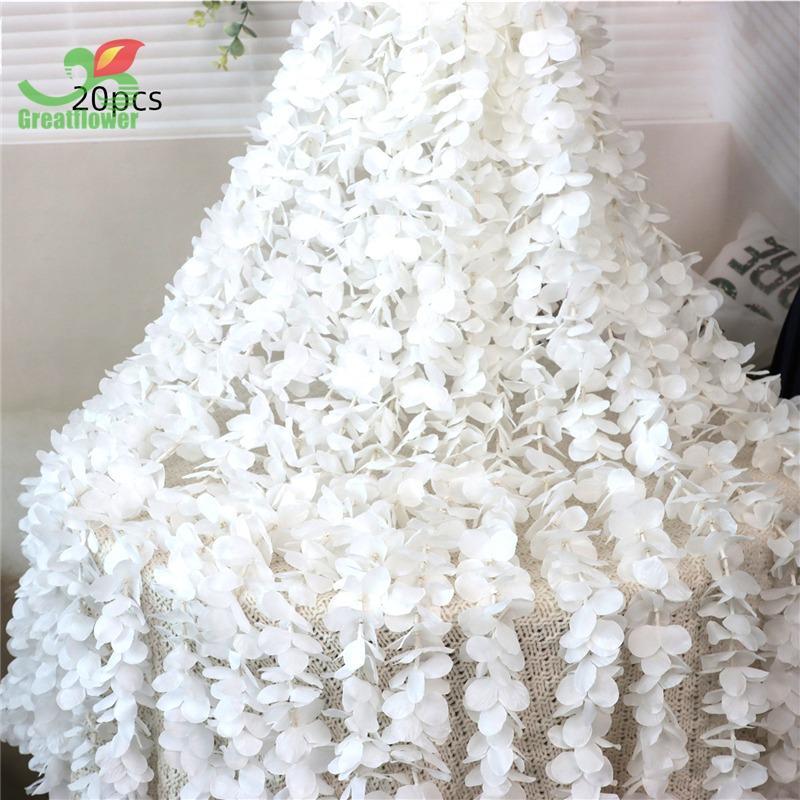 Home Decoration Artificial Flower String (10pcs), Simulated Floral Decoration, DIY Decoration Supplies For Home Party Wedding Festival, Room Decor, Home Decor