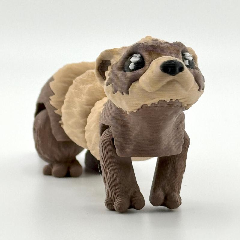 Slicemeh - 3D Printed Mini Ferret by MatMire Makes