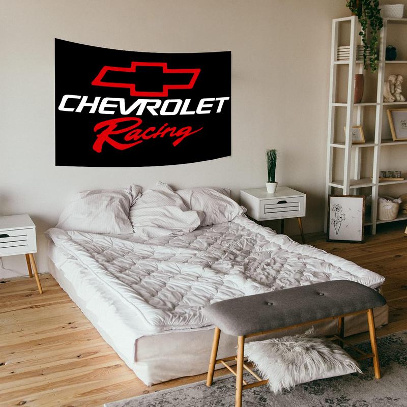 Chevrolet Racing Chevy Flag 3x5ft Single-Sided Print With Grommets