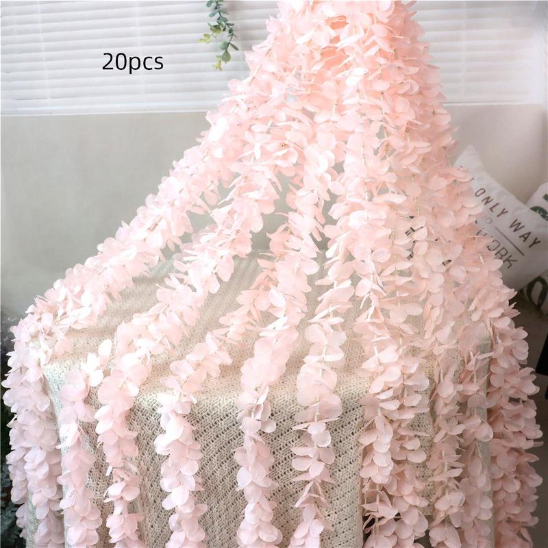 Home Decoration Artificial Flower String (10pcs), Simulated Floral Decoration, DIY Decoration Supplies For Home Party Wedding Festival, Room Decor, Home Decor