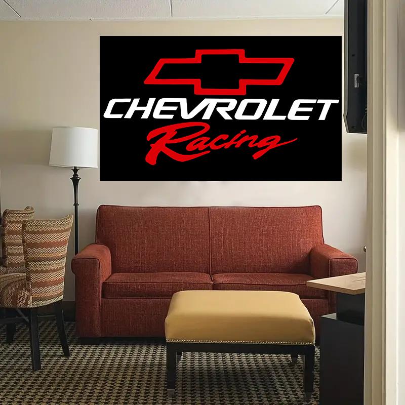 Chevrolet Racing Chevy Flag 3x5ft Single-Sided Print With Grommets