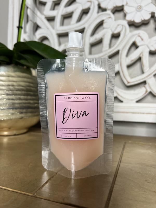 Diva Scented Squeeze Wax Melts 3.5oz Pouch Home Fragrance Non-Toxic