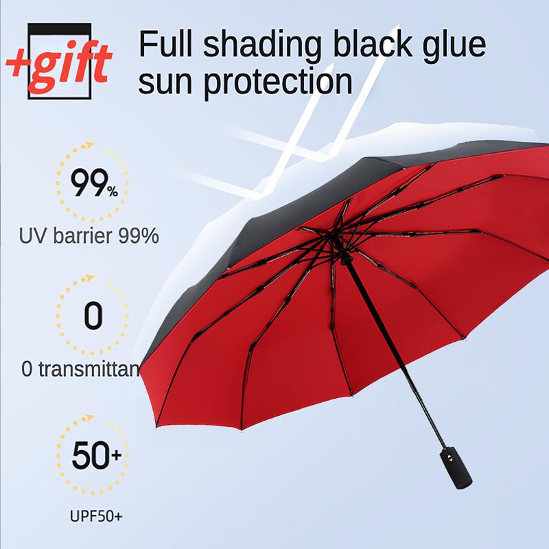 Windproof Double Layer Fully Automatic Resistant Umbrella