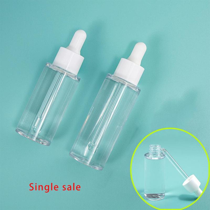 Multi-size Transparent Essential Oil Dropper Bottle, 1 Count Dropper Bottle, Dropper Travel Dispenser Bottle for Serum Skin Care Products