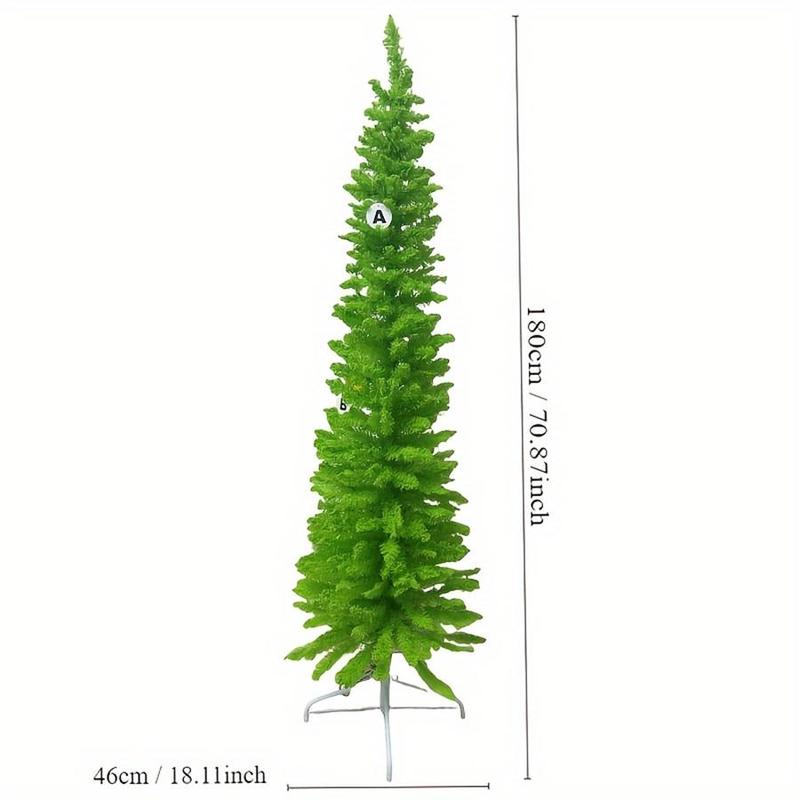 6FT Artificial Christmas Tree - Easy Assembly, Perfect for Cozy Home Holiday Vibes | Must-Have Festive Decor for a Magical Christmas! christmas celebration holiday time traditional  christmas