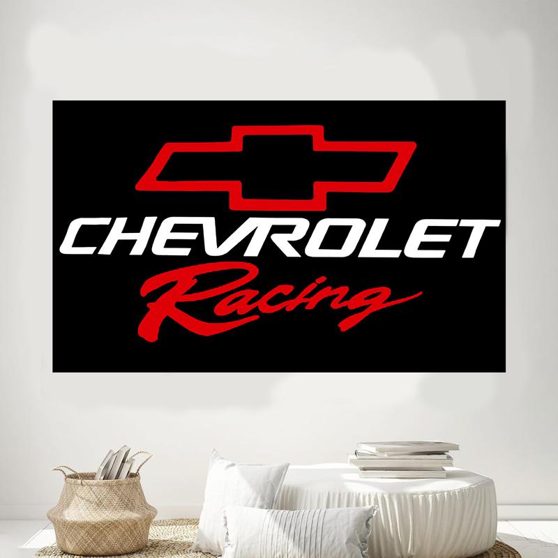 Chevrolet Racing Chevy Flag 3x5ft Single-Sided Print With Grommets