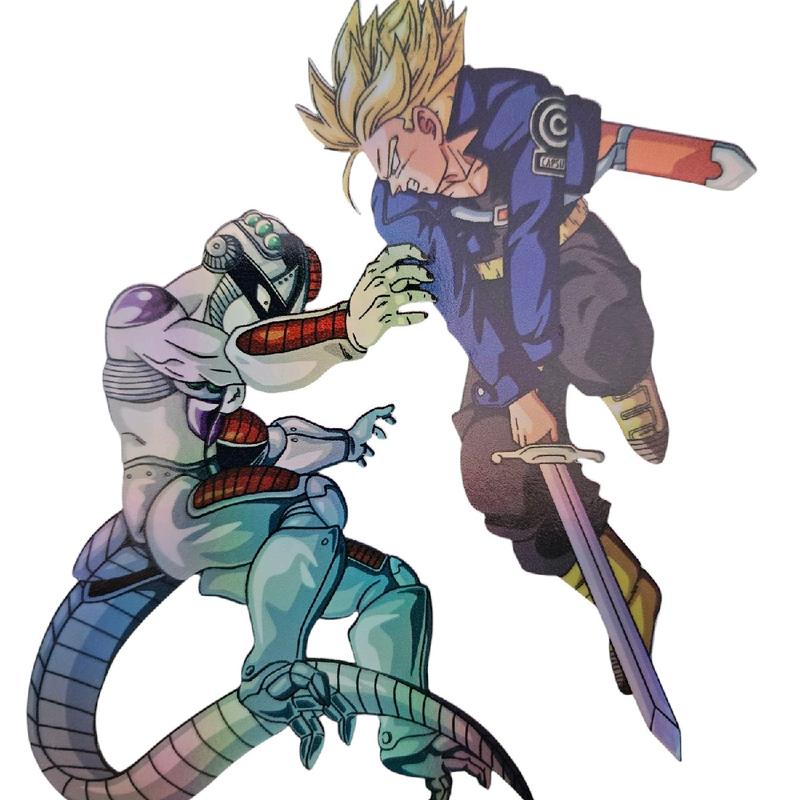 Trunks vs Freeza Sticker