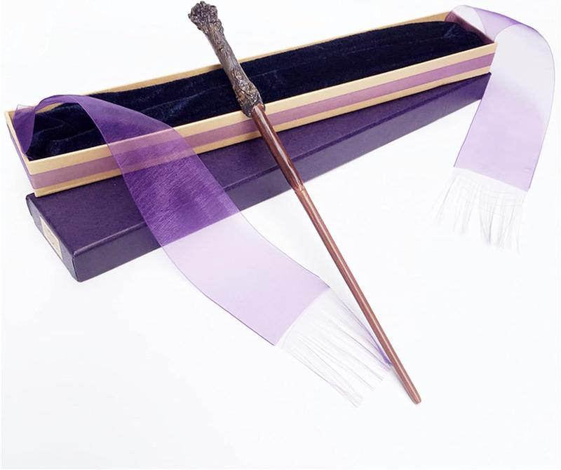 The Collection Wizard Magical Wand and Witch Magic Wand with Steel Core - Perfect for Cosplay and Wizarding Adventures Halloween