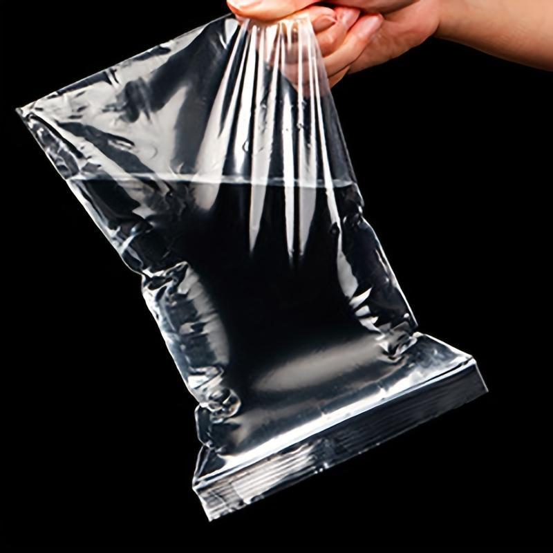 Clear Reusable Ziplock Bag, 100pcs Party Gift Wrapping Bag, Suitable for Storing Jewelry Bracelets Ankles Beads Seeds