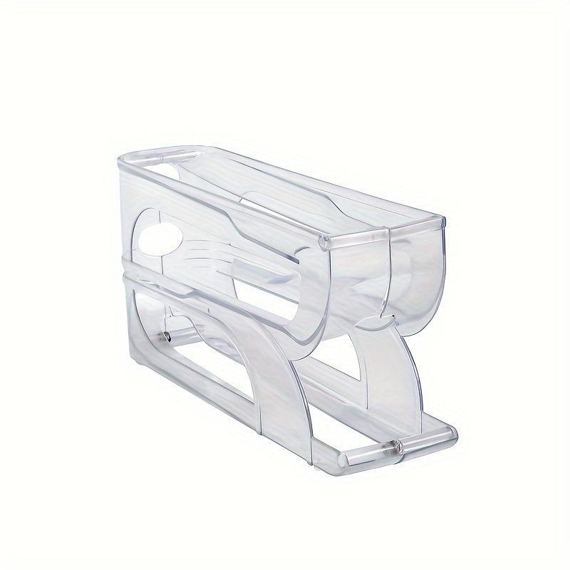 Clear Egg Storage Rack, Sliding Egg Holder, Refrigerator Egg Storage Tray, Egg Organizer, Household Kitchen Accessories