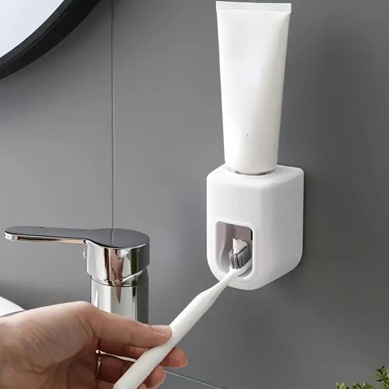 Wall Mounted Automatic Toothpaste Squeezer, Quantitative Toothpaste Holder, Toothpaste Dispenser, Bathroom Accessories, Home Supplies