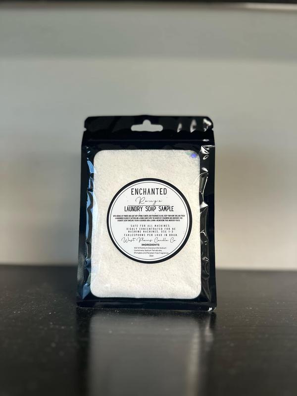 Sample Laundry Powdered Detergent Scented Fragrance Household nontoxic homefragrance