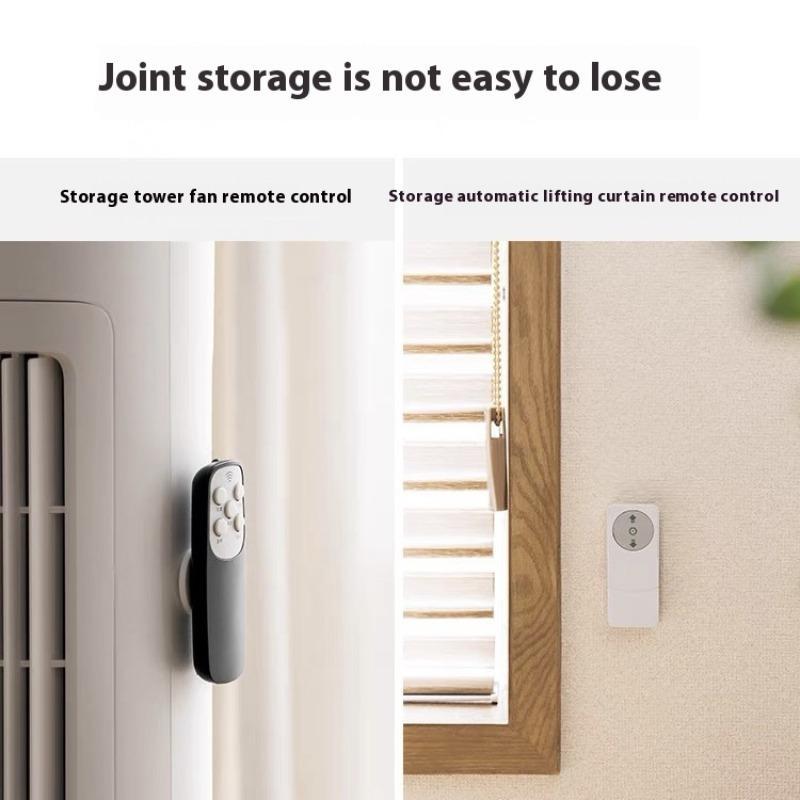 Magnetic Remote Control Holder, 1 5 10 20 30pcs Wall Mounted Strong & Traceless Powerful Sticker, Home Organizer for TV & Air Conditioner Remote Control