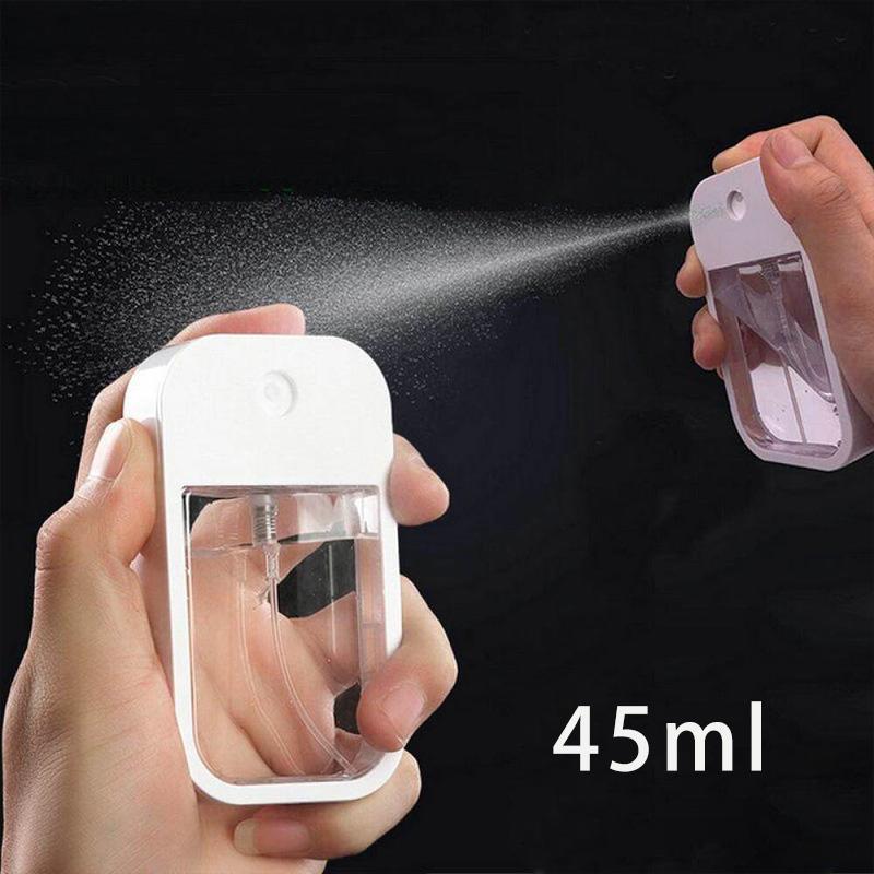 45ml Portable Clear Empty Mini Perfumes Spray Bottle, Travel Refillable Containers, Portable Travel Spray Bottle, Empty Cosmetic Bottle for Perfume, Christmas Gift