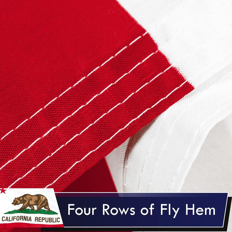 California State Flag 100D Printed Polyester 3x5 Ft