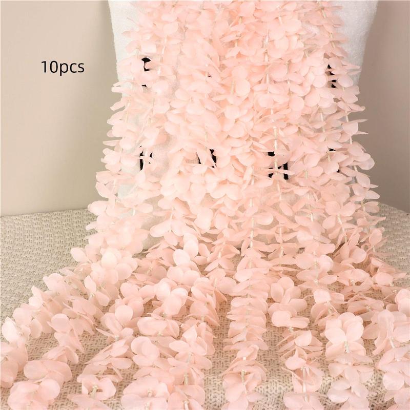 Home Decoration Artificial Flower String (10pcs), Simulated Floral Decoration, DIY Decoration Supplies For Home Party Wedding Festival, Room Decor, Home Decor