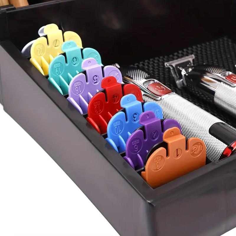 Hair Styling Tool Display Box, Hair Straightener & Curling Iron Storage Box with Non-slip Mat, Heatless Styling Tool Organizer for Salon & Barber Shop