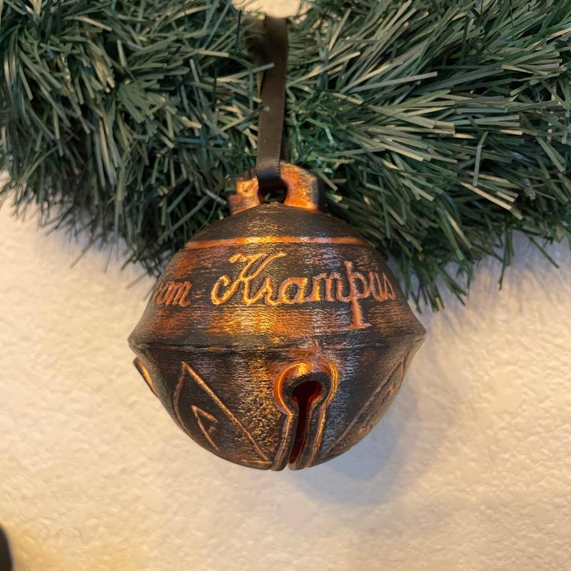 Krampus Ornament - Holiday Decor - Silent Bell