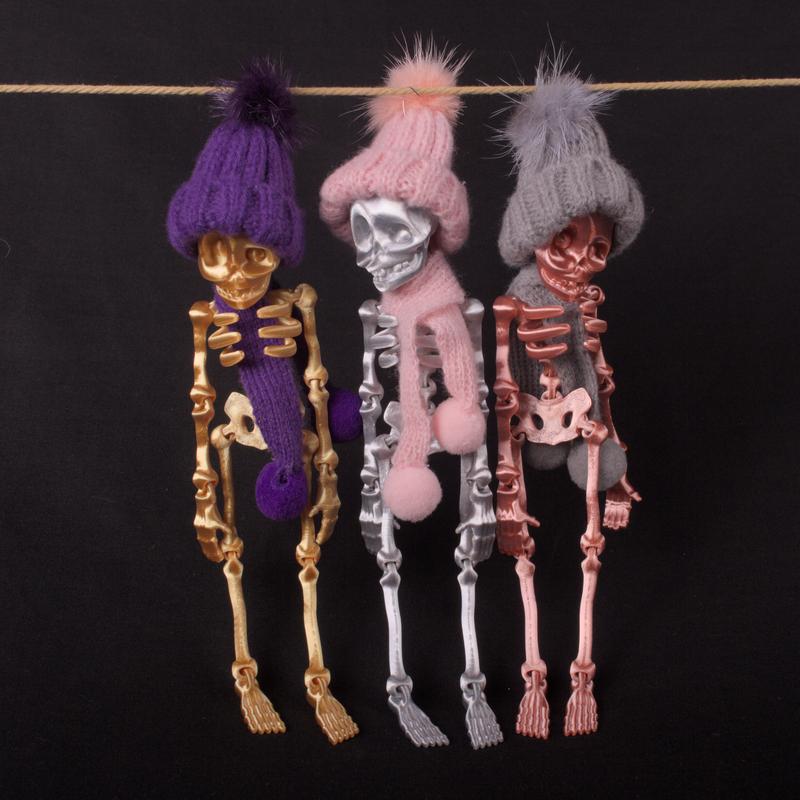 Skeledude Ornaments – Festive Skeletons to Haunt Your Holiday Tree!