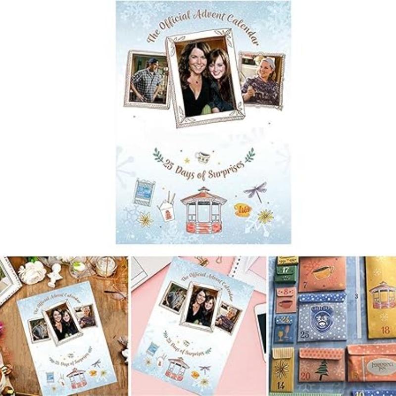 Gilmore Girls Advent Calendar, 1 Set Christmas Gift Calendar, Gift for Girlmore Girl Fans, Adults, Birthday Gift, Gift Idea Set