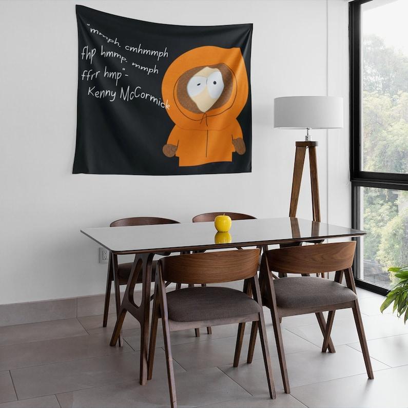 Kenny McCormick South Park Wall Flag For College Funny Flag Dorm Flag 2AV9V